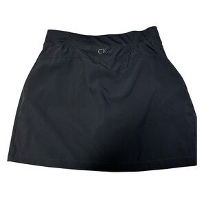 Calvin Klein Performance Black Skort W Built-In Shorts Size S